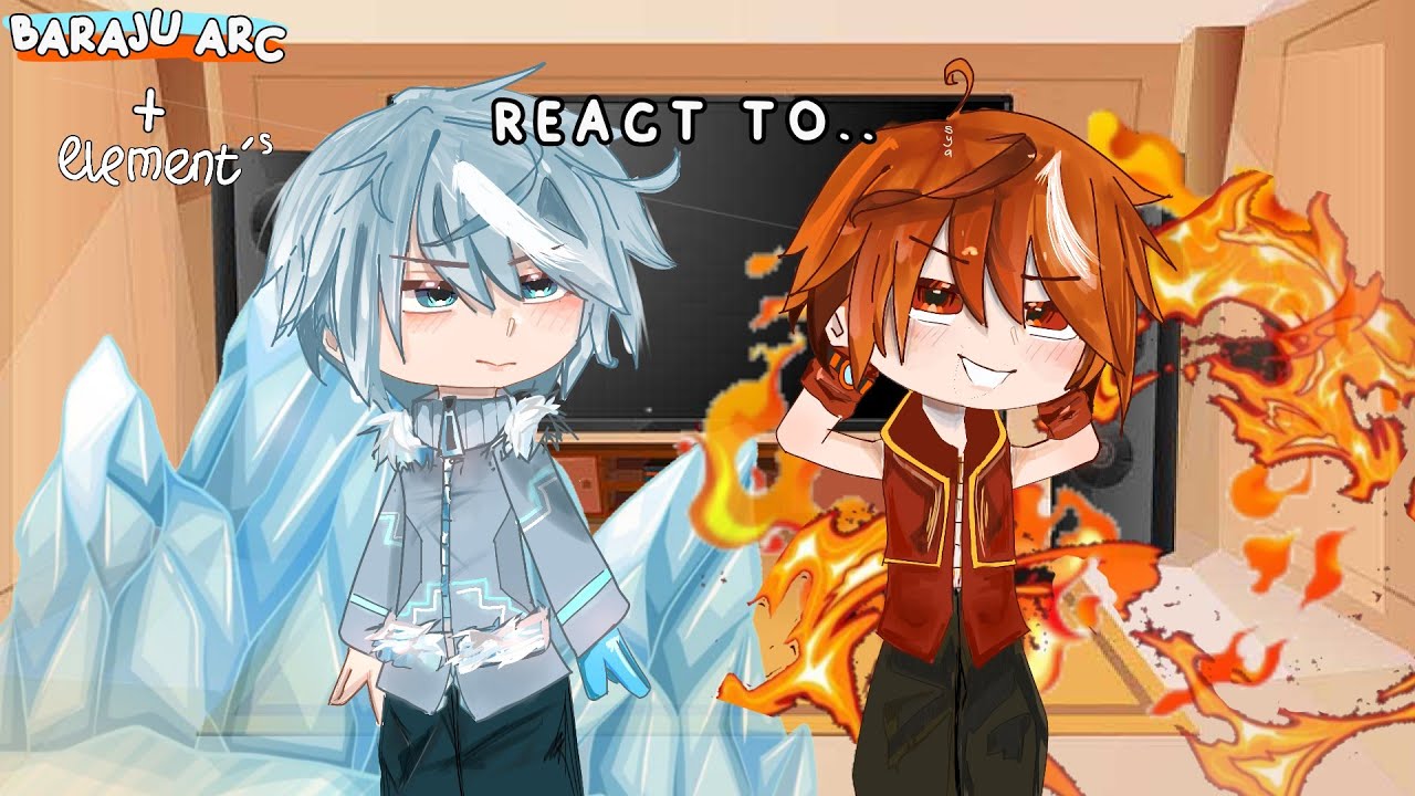 Boboiboy react to themselfs + Arc Baraju❄️🔥.   / / / FIRST VIDEOO🤍