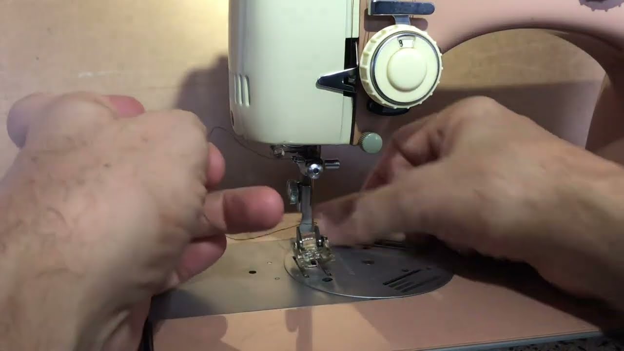 HOW TO SERIES #6: Did They Have Automatic Needle Threaders in the 1950s?  YES! And With No Computer