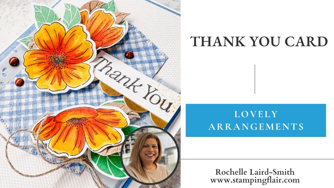 Lovely Arrangements Thank You Card