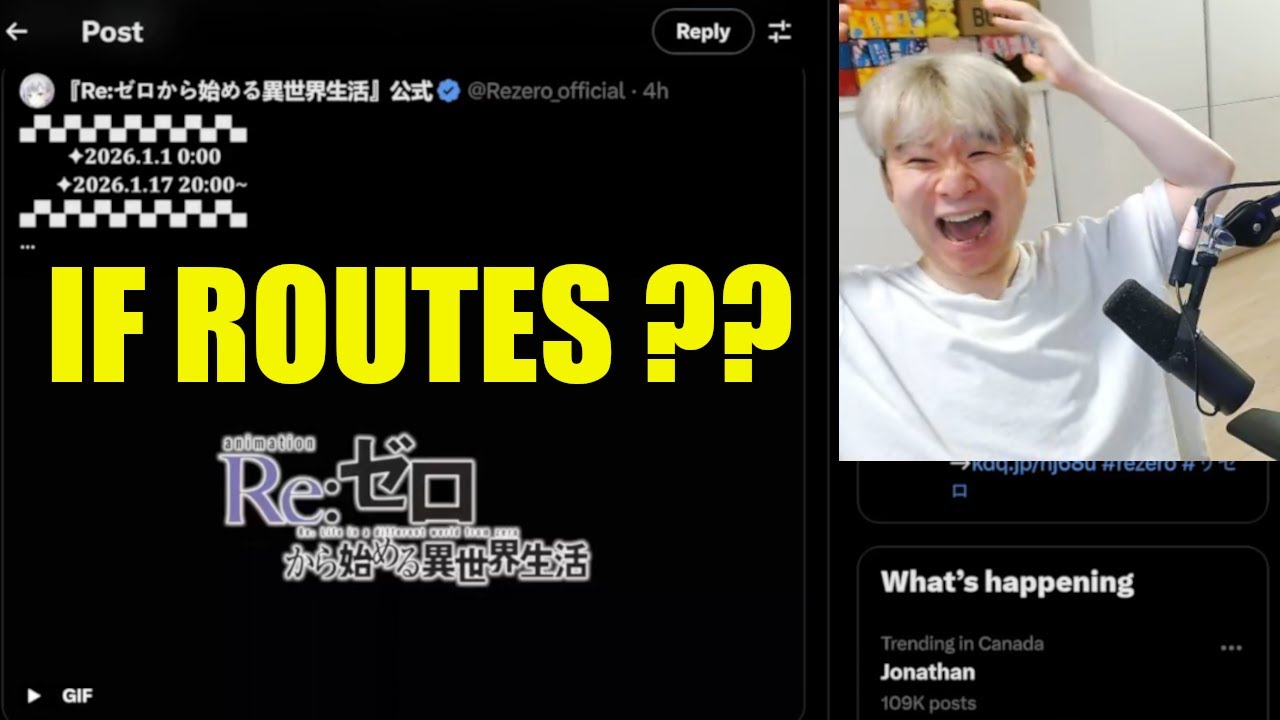 Re Zero IF ROUTE ANIME INCOMING ?? NO WAY