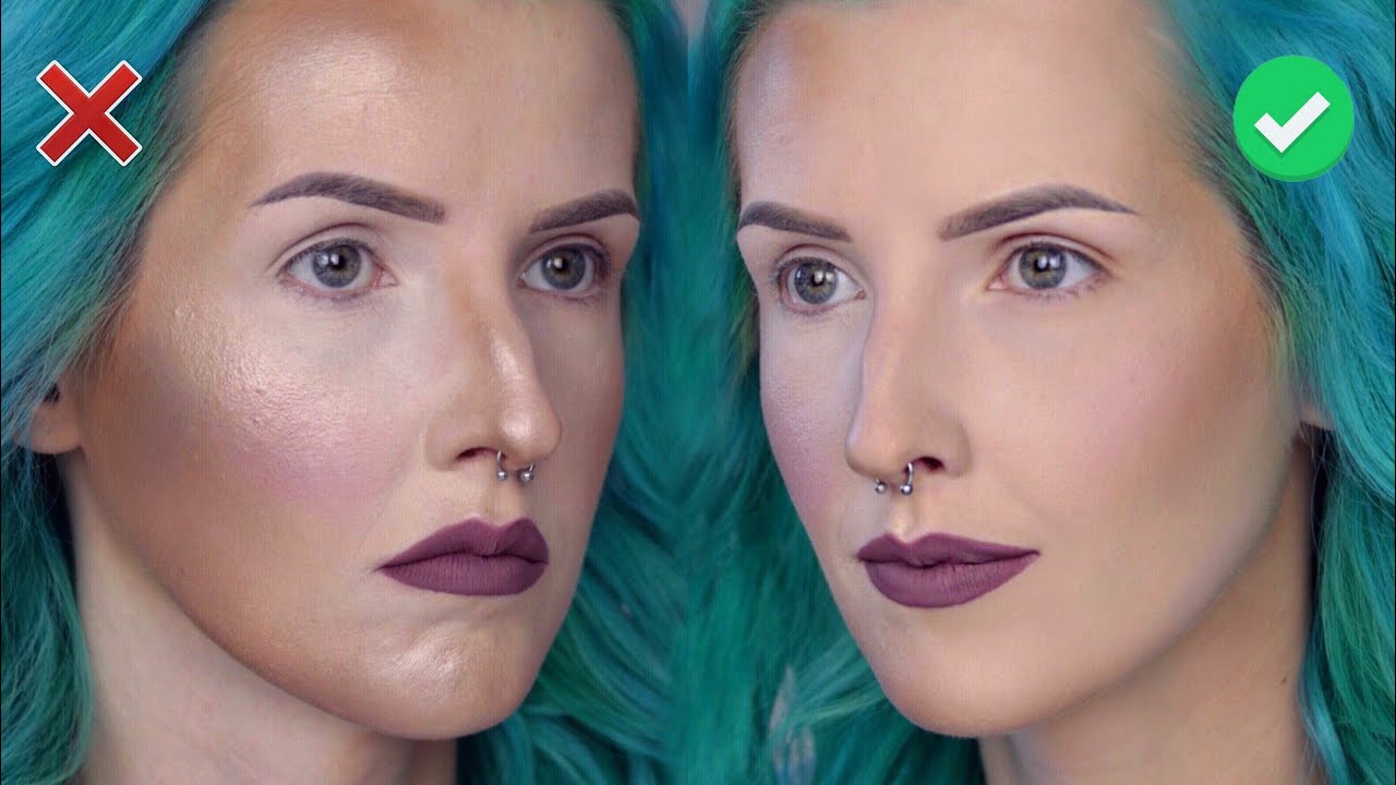 NAJGORSZE BŁĘDY W MAKIJAŻU TWARZY