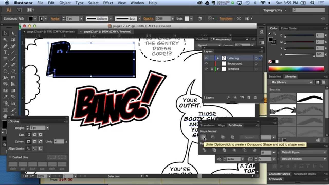 San Diego Comic Fest 2014 - Comic Book Lettering & Production 10/19 Workshop