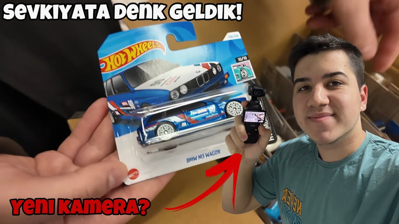 YENİ KAMERAMLA HOT WHEELS AVI!/ SEVKİYATA DENK GELDİK!