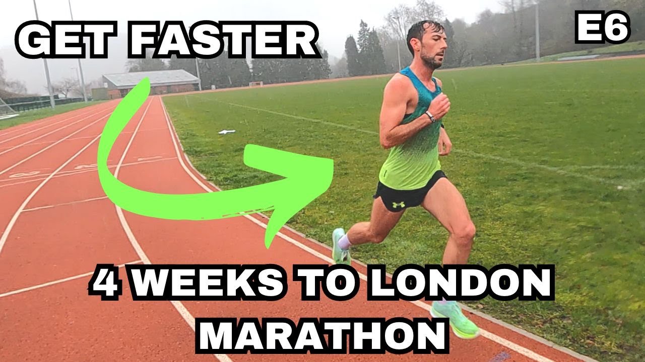 Workout I use to get FASTER when Marathon Pace still feels TOO HARD: LONDON MARATHON 2023 - PEAKING