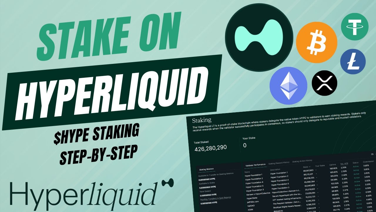How To Stake HYPE Token (Hyperliquid Staking Tutorial 2025)