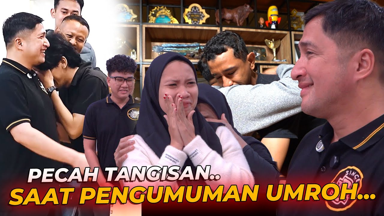 TERHARU...4 KARYAWAN DEHAKIMS BERANGKAT UMROH..