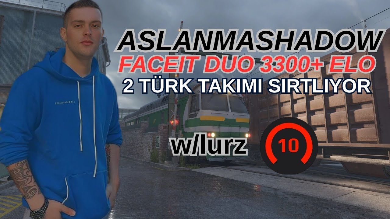 ASLANMASHADOW 2 TÜRK TAKIMI SIRTLIYOR | FACEIT DUO 3300+ ELO | CS2 INFERNO