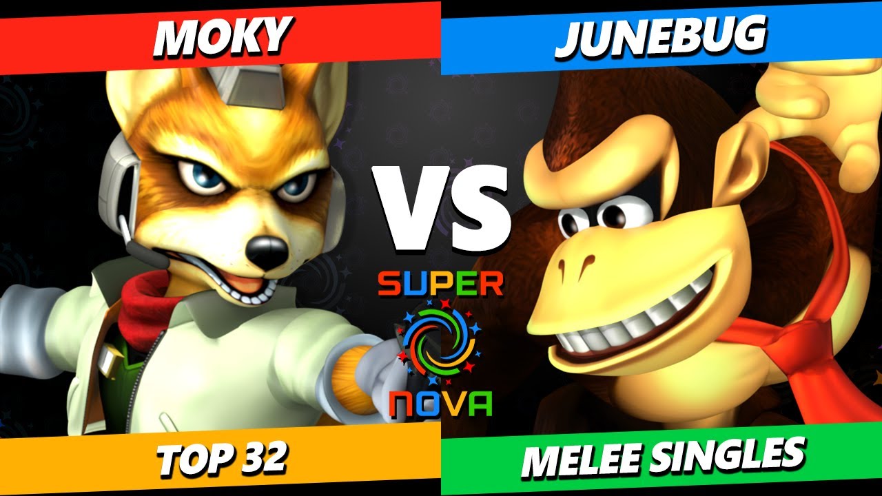 Supernova 2025 - moky (Fox) Vs. Junebug (Donkey Kong) Smash Melee Tournament