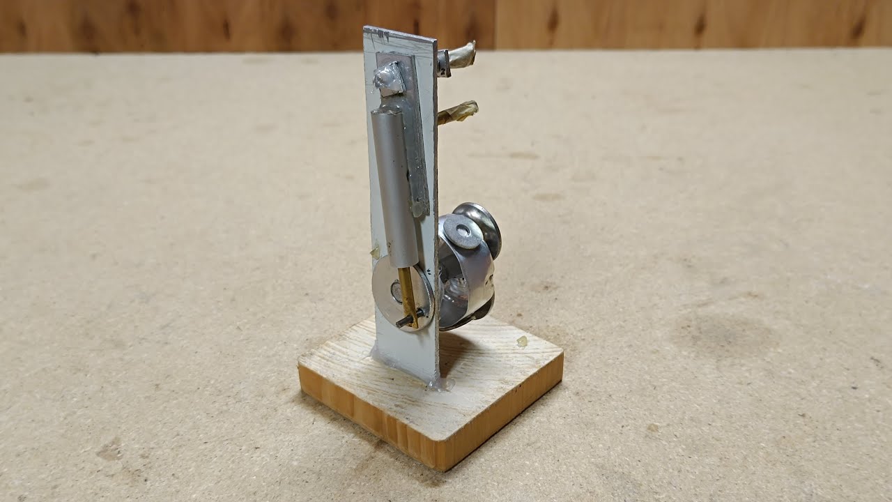 I Built Simple Steam Engine from Scratch