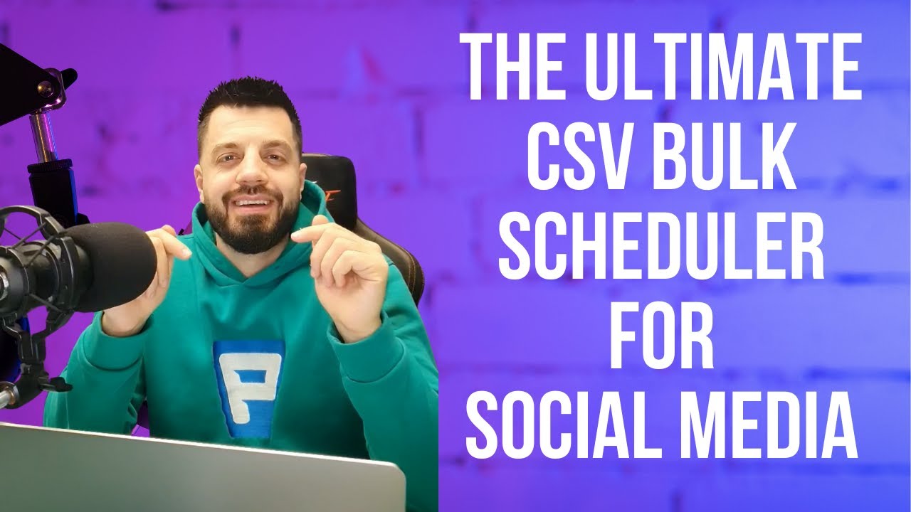 How to Schedule in Bulk 100+ Social Media Posts Using Publer's CSV