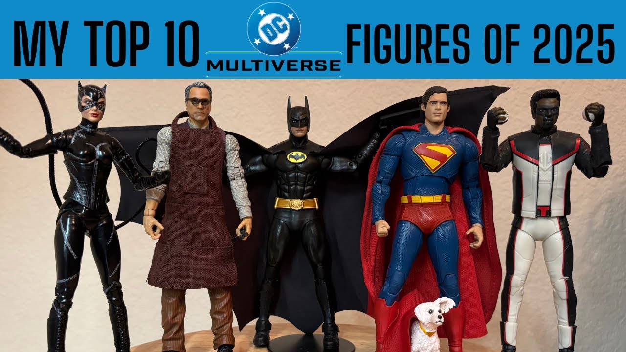 10 моих любимых фигурок DC Multiverse 2025 года