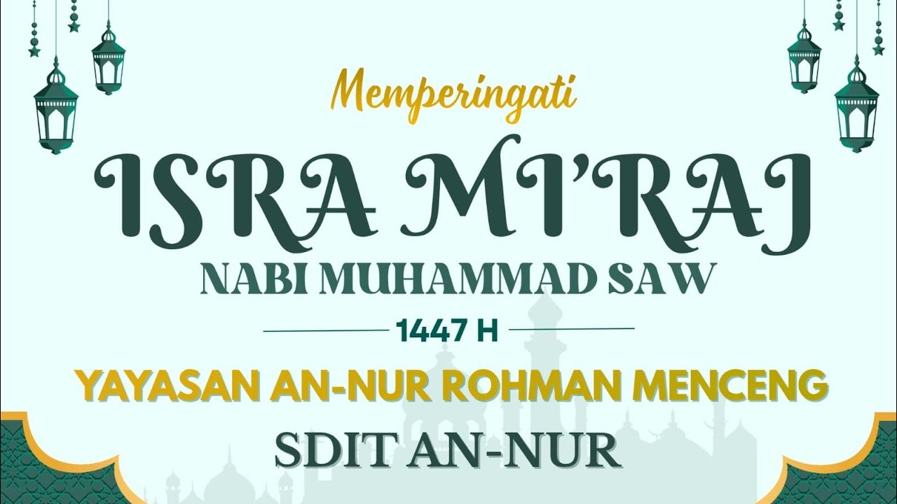Peringatan Isra Mi'raj Nabi Muhammad