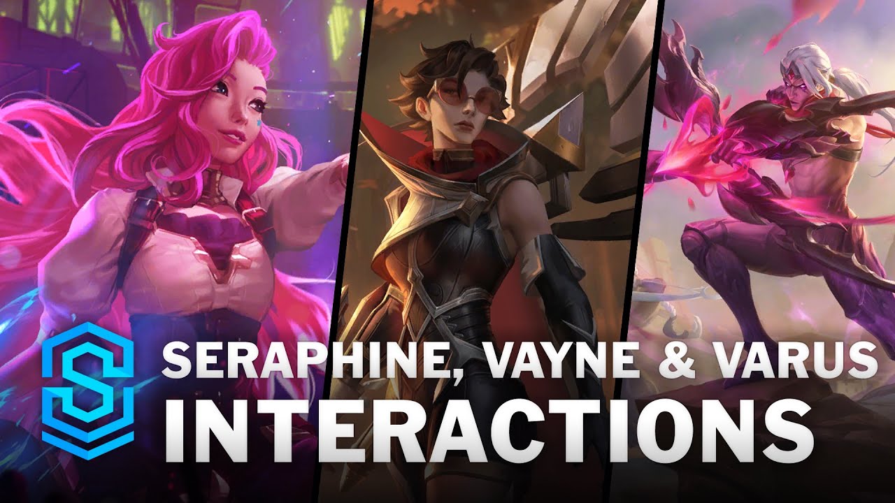 Seraphine, Vayne and Varus - Card Special Interactions | Legends of Runeterra