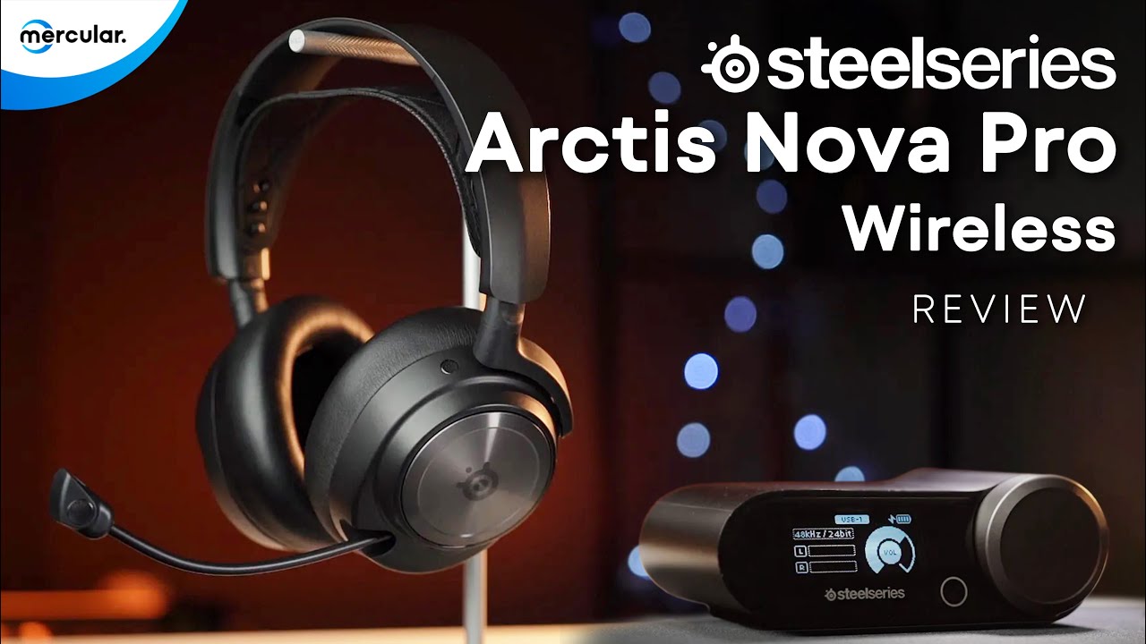 รีวิว SteelSeries Arctis Nova Pro Wireless : หูฟังเกมมิ่งตัวจบ เล่นเกมมันส์ แบตไม่มีหมด!
