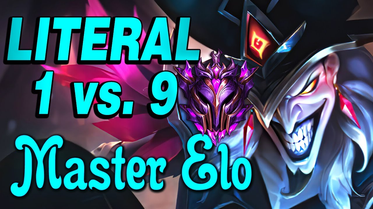 Shaco Insane 1v9 Super Carry in Master Elo