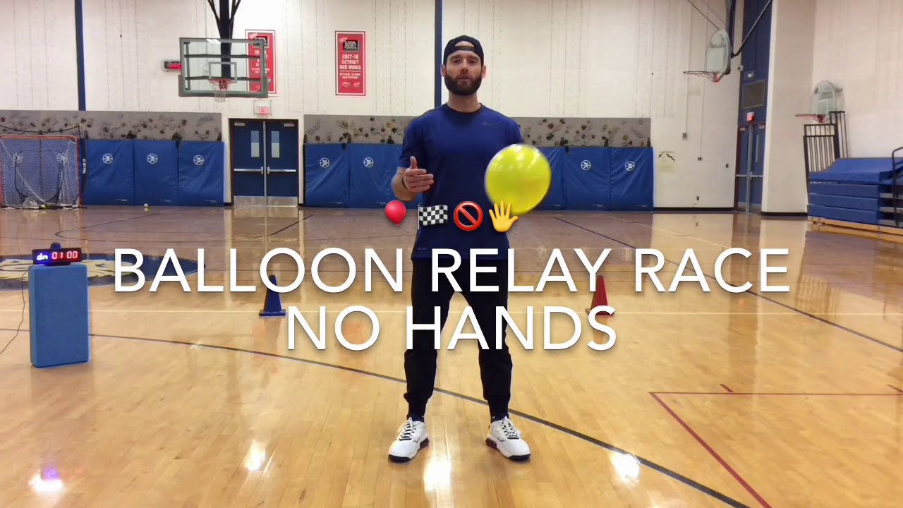 Balloon Relay NO Hands 🎈🚫🖐
