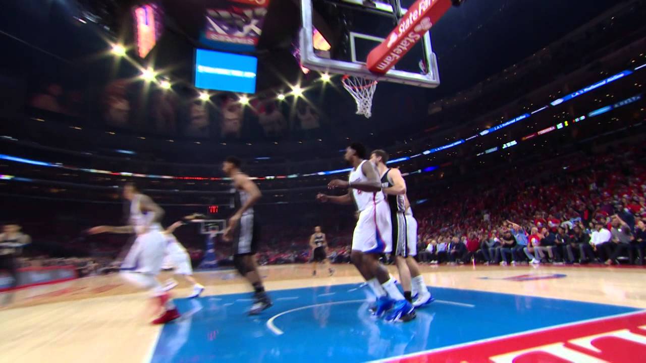 DeAndre Jordan Rises to Swat Tim Duncan