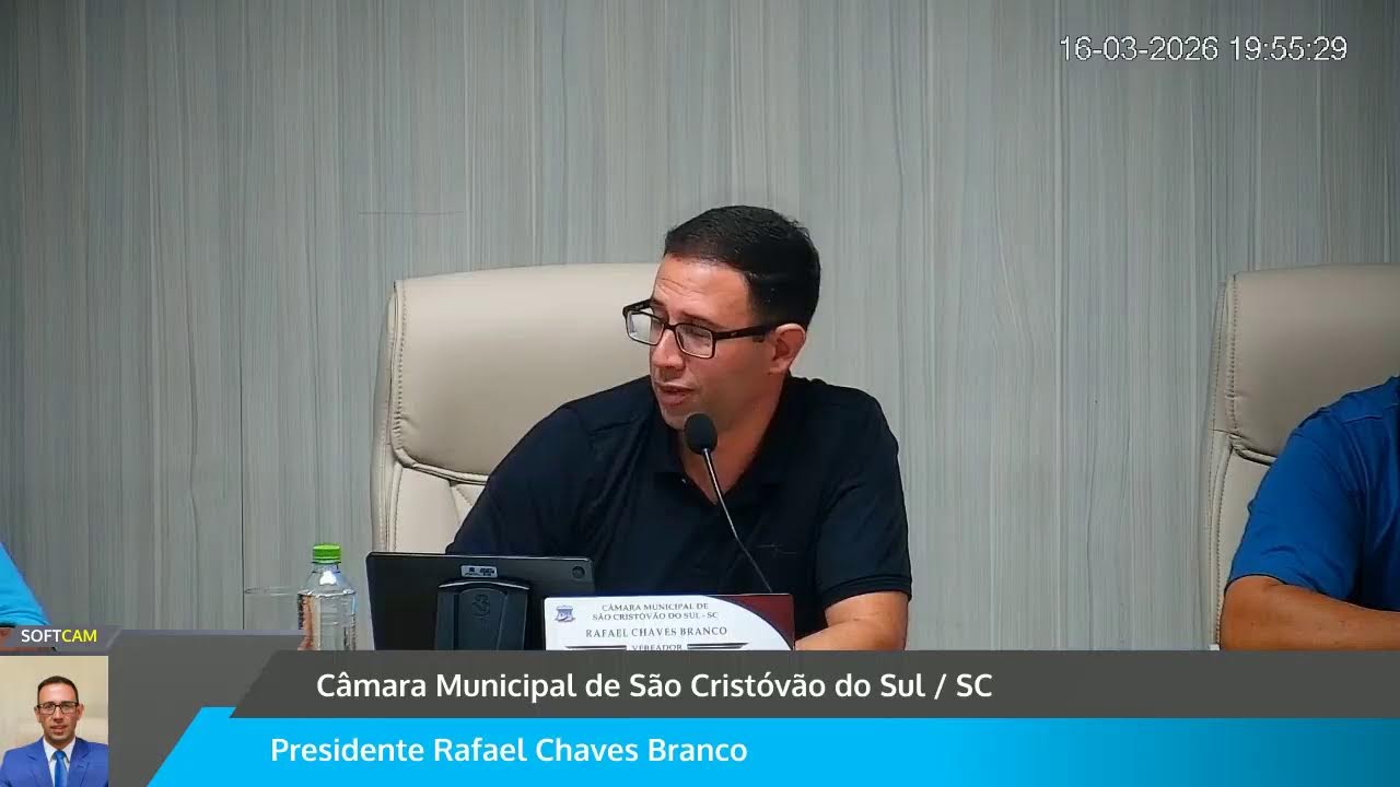 3° Sessão Ordinária do Mês de Março de 2026
