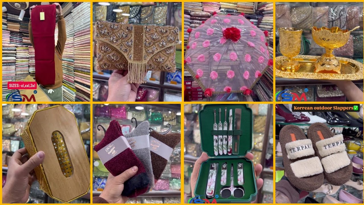 Kashmiri Bridal Wedding Collection 🍁 || Manicure Set 💅 || Shawl Bag 🛍️ || Bridal Umbrella 😍