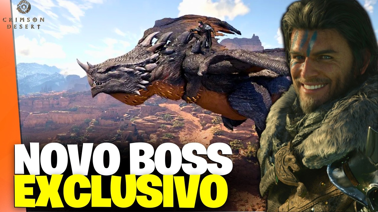 NOVO BOSS E MECÂNICA DE RESSUSSITAR NO CRIMSON DESERT GAMEPLAY PS5 BASE