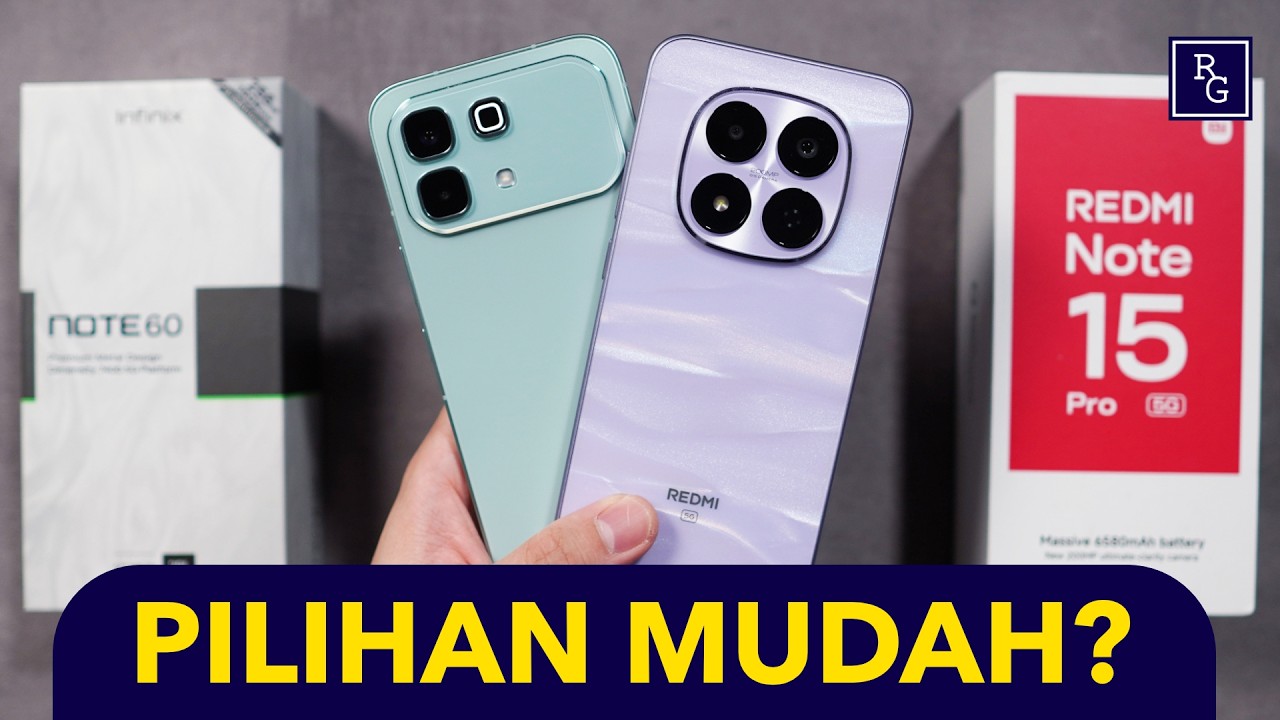Worth Mana ?! - Review Infinix Note 60 vs Redmi Note 15 Pro 5G Resmi Indonesia
