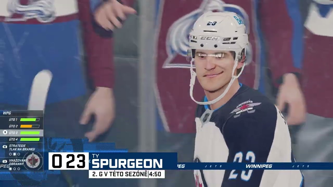 NHL 25   GM  Winnipeg  2036   74   zápas zkl.  části