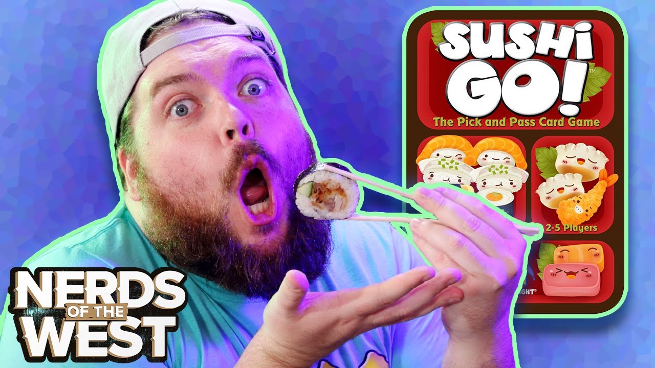 Sushi Train? CHOO CHOO! - Sushi-Go Board Game Playthrough!