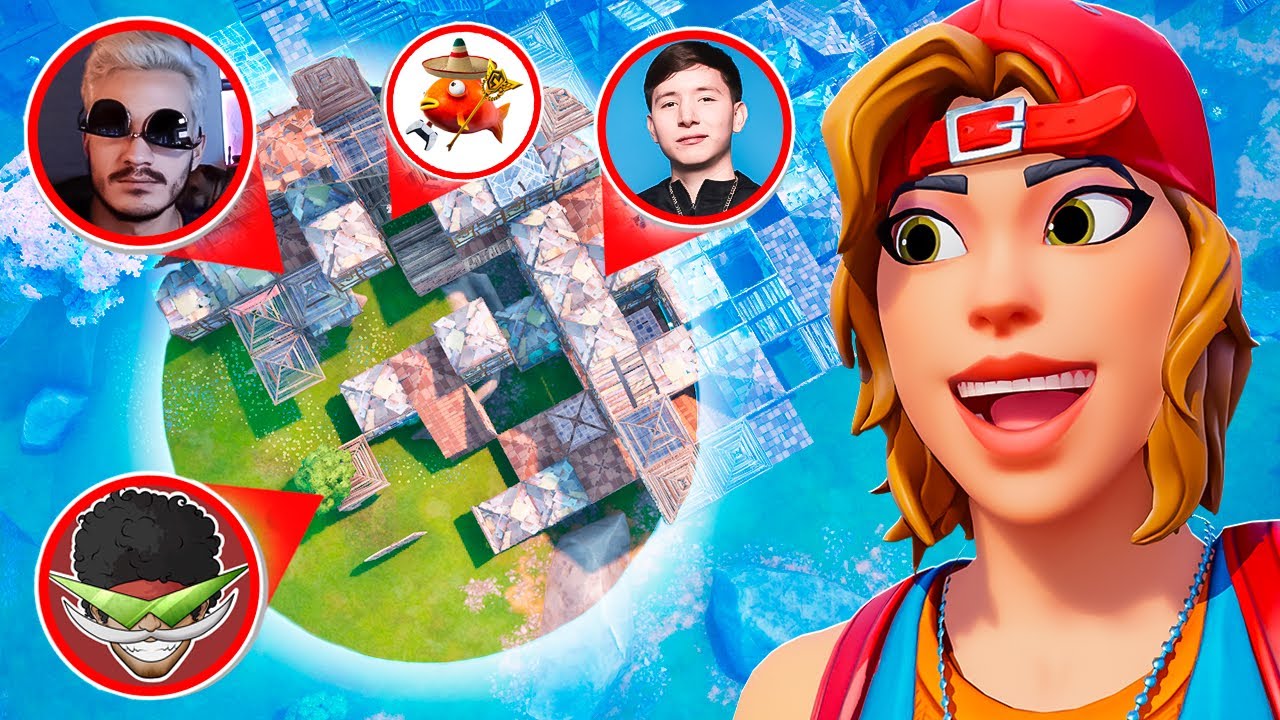I infiltrated 4 YouTubers into my Fortnite tournament!