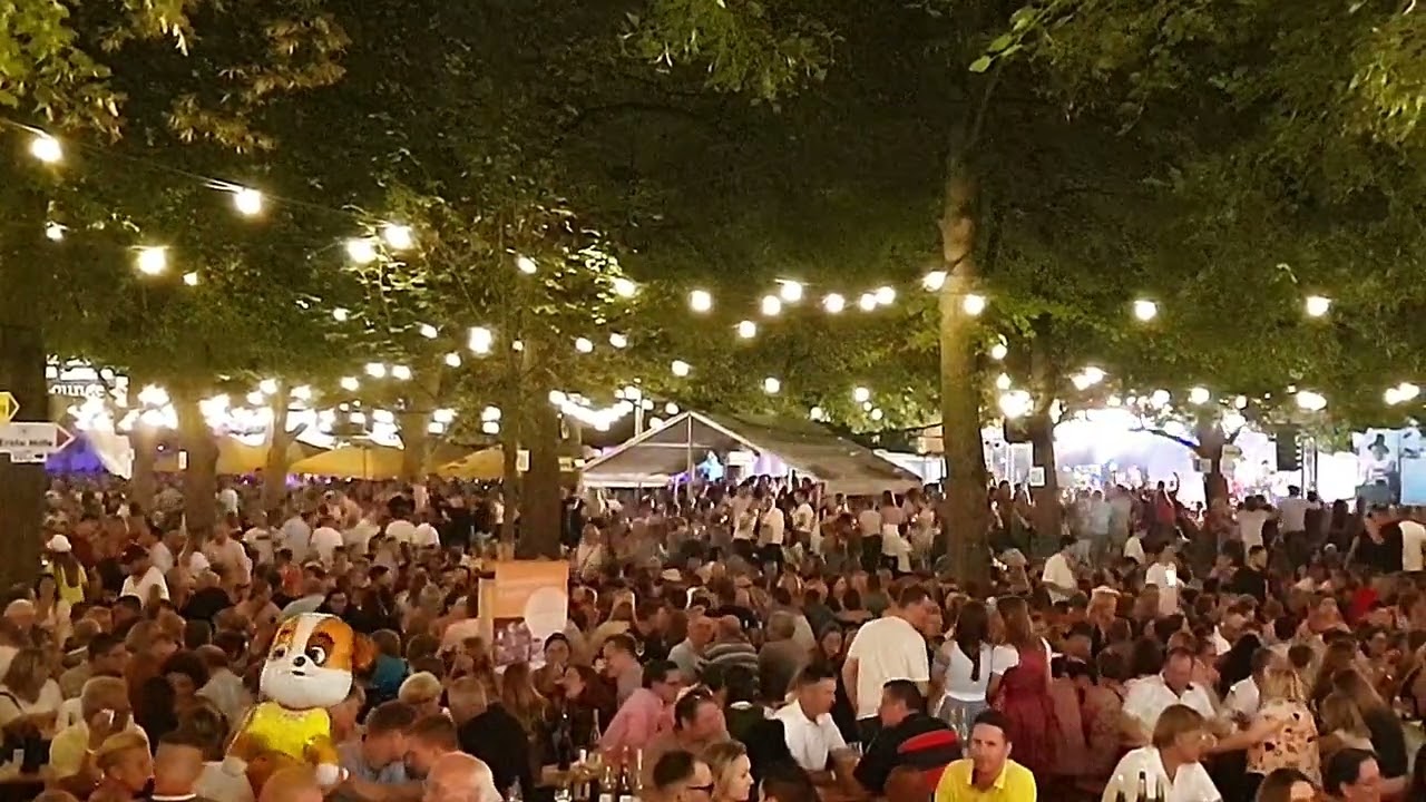 Volkach - das ber&uuml;hmte Weinfest in Unterfranken - eine gute Stimmung zum guten Wein