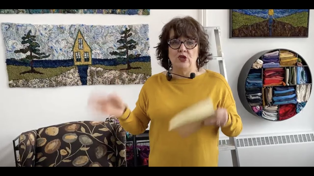 How to Hang a Big Hooked Rug: Thursday Live Episode 84