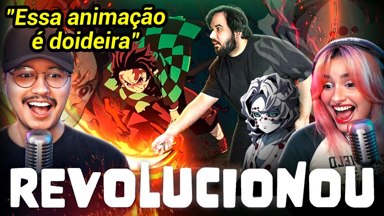 Essa luta DEFINIU a QUALIDADE dos ANIMES? Tanjiro Vs. Rui | Zé Renacho