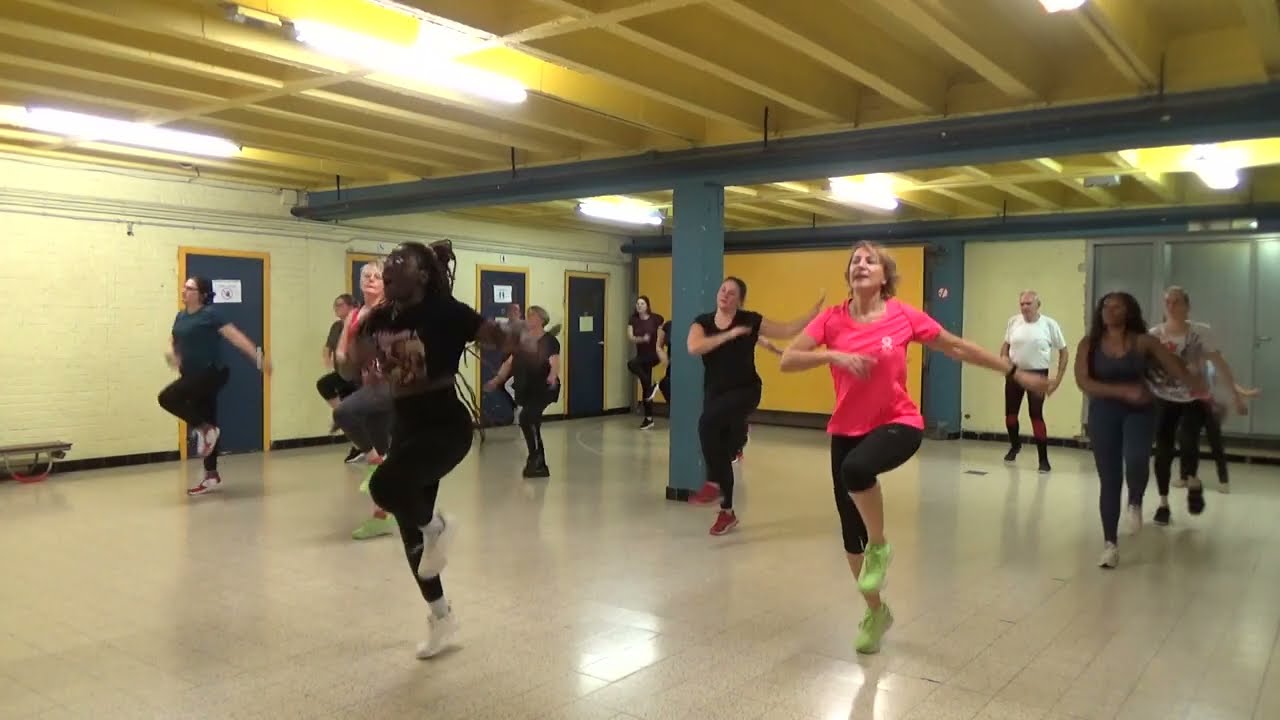 Zumba à Liège - rock-n-roll - Long Tall Sally - Cagey Strings Band
