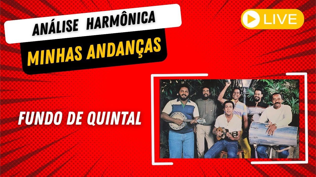Análise harmônica da música MINHAS ANDANÇAS - FUNDO DE QUINTAL | Cavaquinho