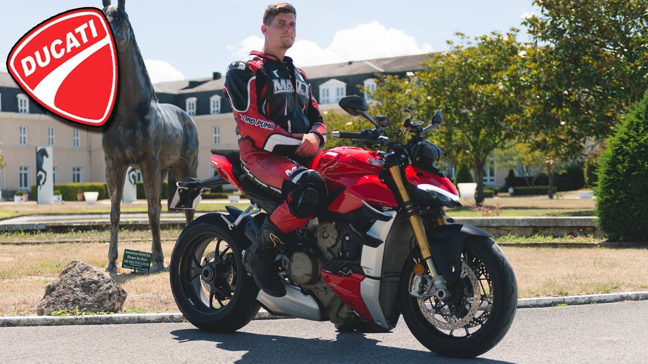 JE TESTE LA DUCATI STREETFIGHTER  V4S 208 CH 😈   Comment rester calme ?!)