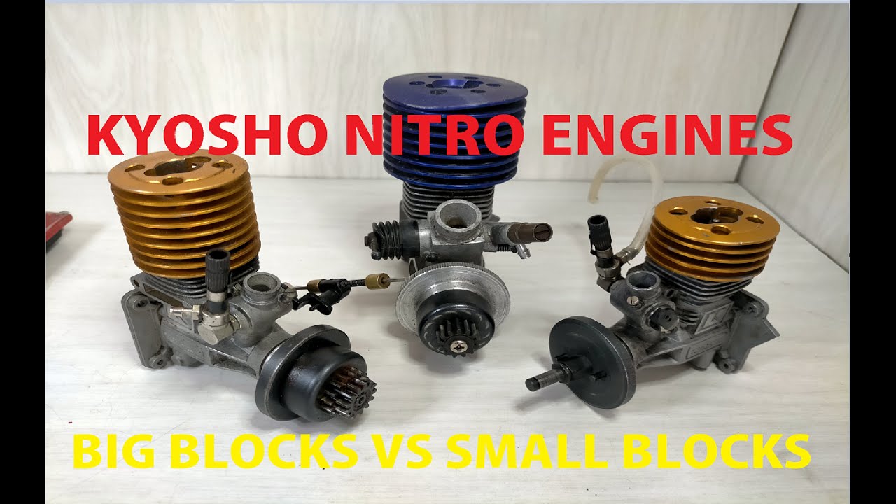KYOSHO NITRO ENGINES GX12 GX15 GX21 motors RC Glow fuel Pureten inferno TR15 10 8th mega force
