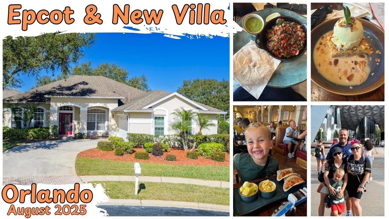 Hollywood Studios, EPCOT & Our New Villa