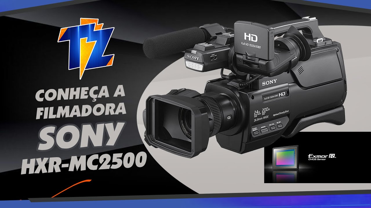 Filmadora Sony -  MC2500 - Review