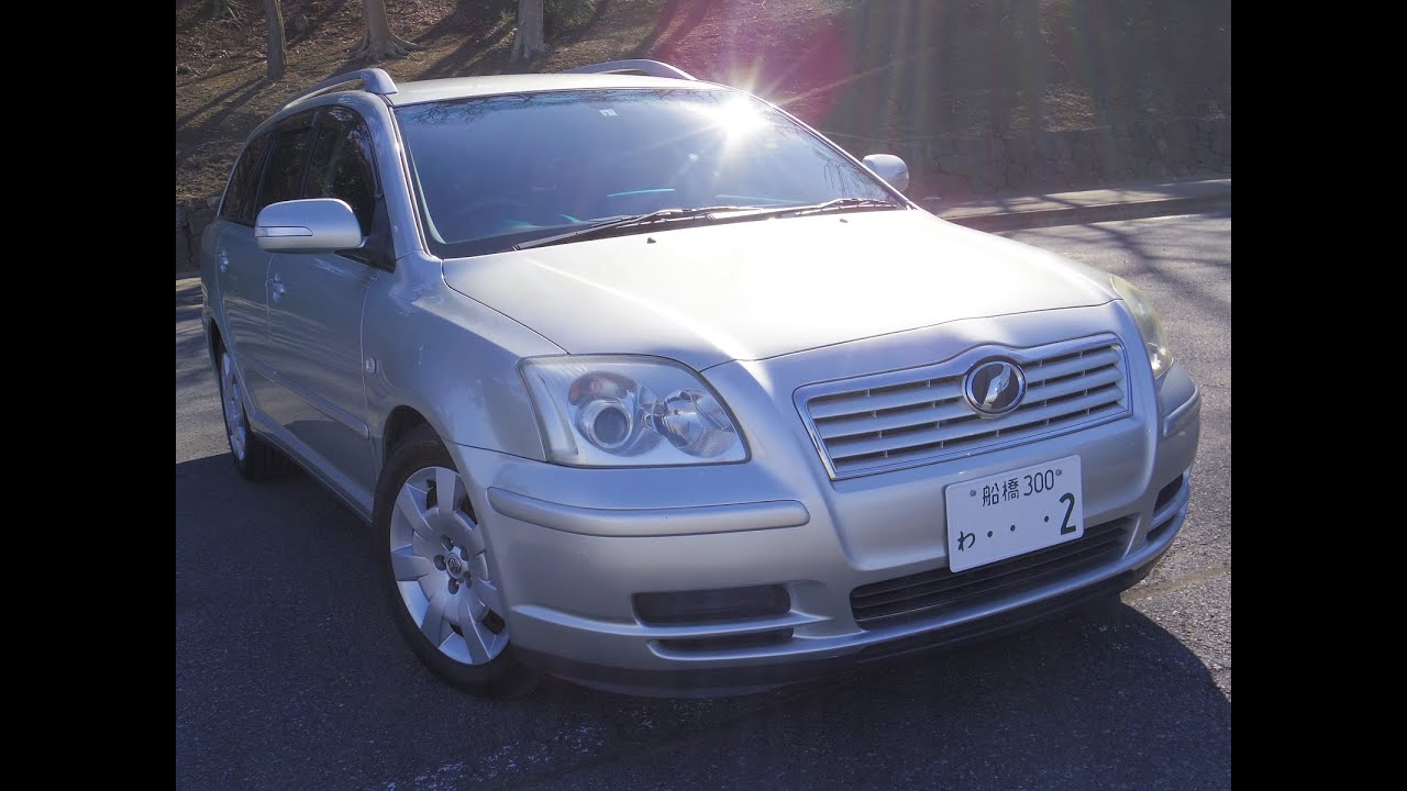 2005-2006 Toyota Avensis 2nd Wagon 2.0Xi Start & Drive & In Depth Review