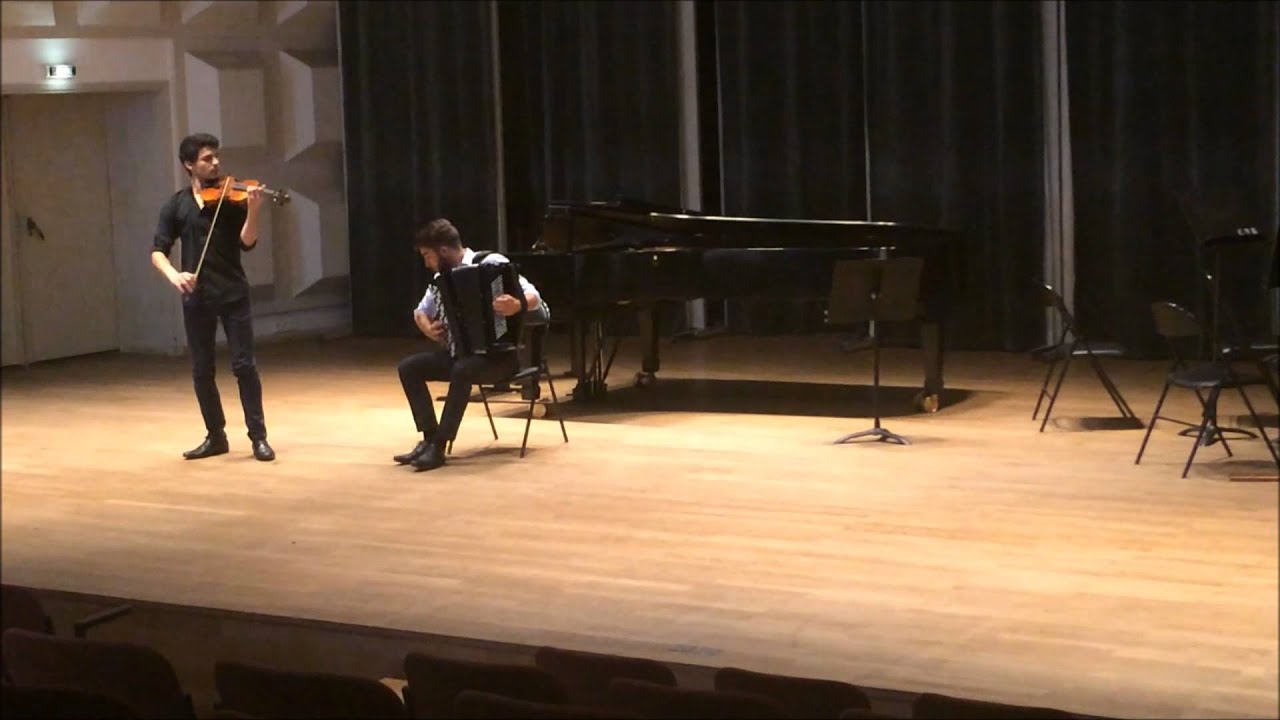 Czardas de Vittorio Monti - duo accordéon violon - Angel Villart -Théodore Alam