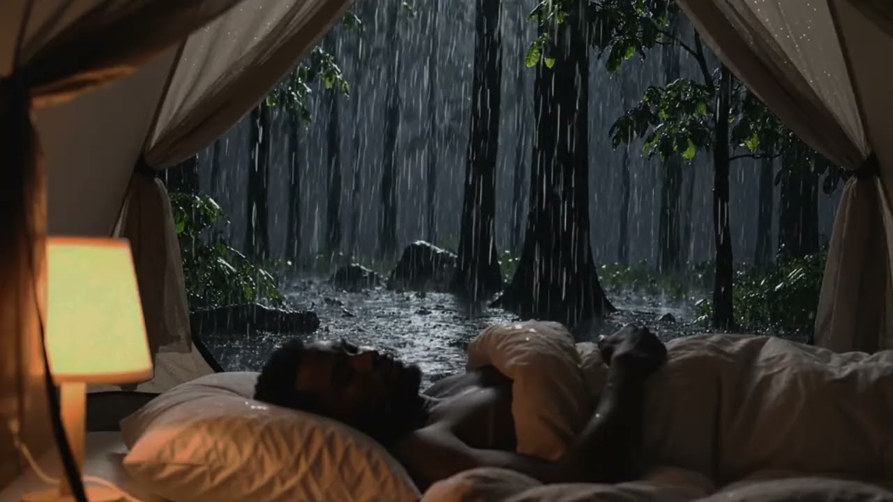 Rain Sounds for Deep Sleep 30 Minutes 🌧️ No More Insomnia