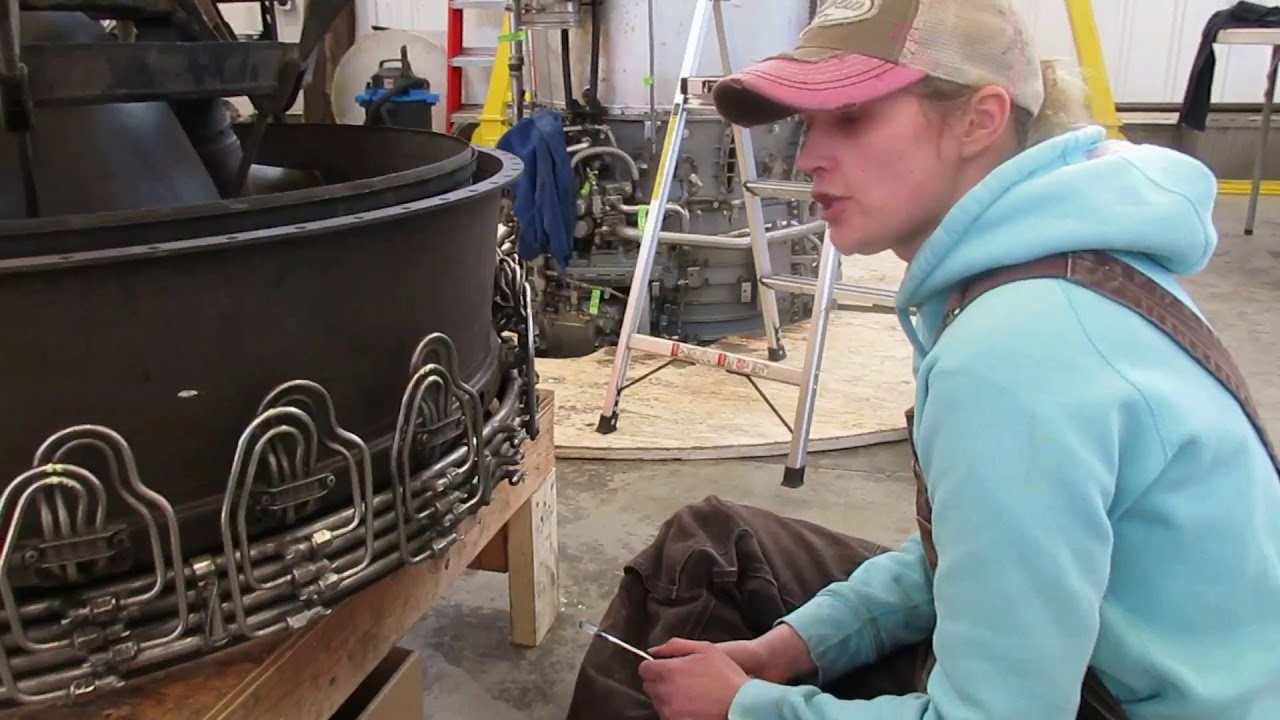 Working on a Turbojet:13 - Afterburner spraybars