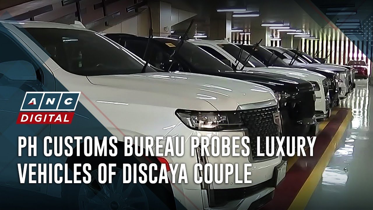 Таможенное бюро Филиппин проверяет роскошные автомобили пары Дискайя | ANC