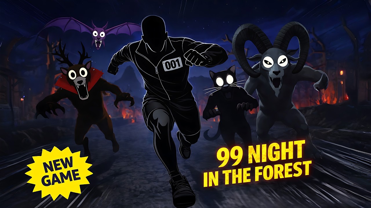 99 NIGHTS IN THE FOREST 🌲 | Part 3 Final Survival Run | Interactive Warm Up | GoWarm