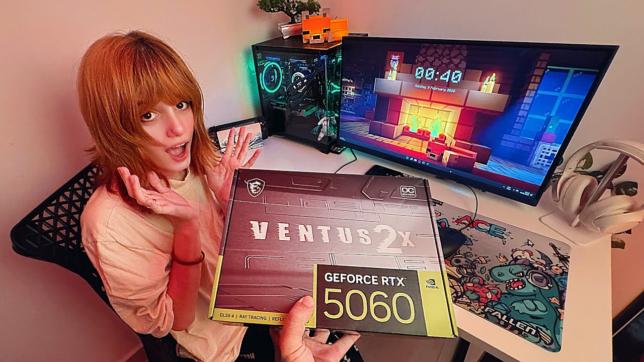 Ajudei ELA a MONTAR o PRIMEIRO PC GAMER - feat @IngridSukoshi