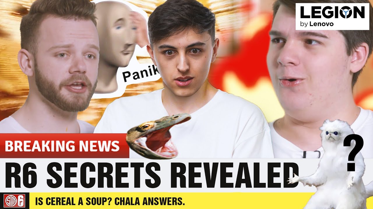 The TSM Rainbow Six Siege Team Answers The WEB'S MOST ASKED QUESTIONS!