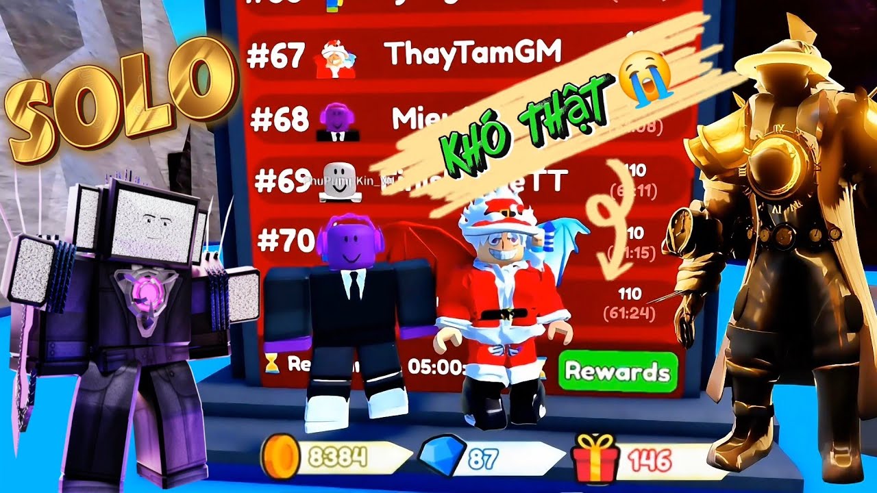 Hung Kuz Solo Endless Lấy TOP và cái kết Trong Old Toilet Tower Defense