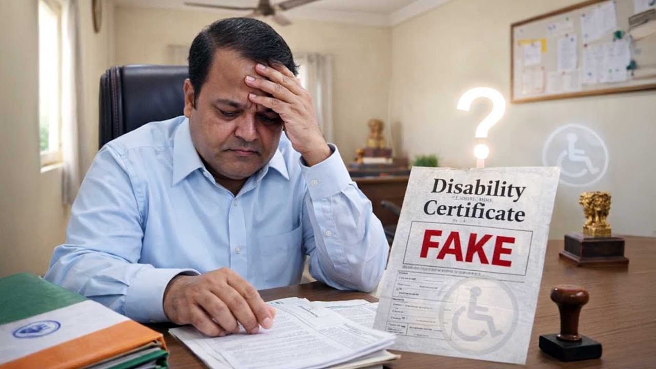 Fake Disability Certificate Used for Government Job? Shocking Ayodhya Case