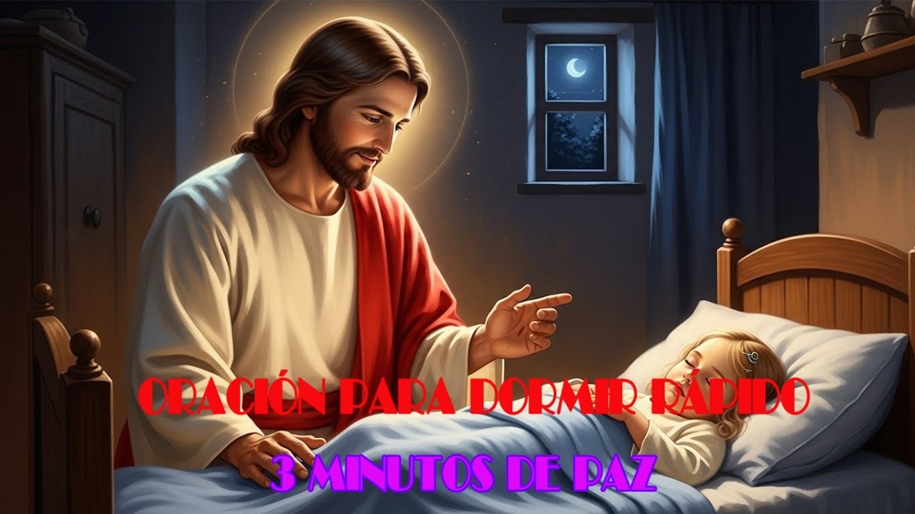 [4K] ORACIÓN PARA DORMIR RÁPIDO — 3 MINUTOS DE PAZ #92