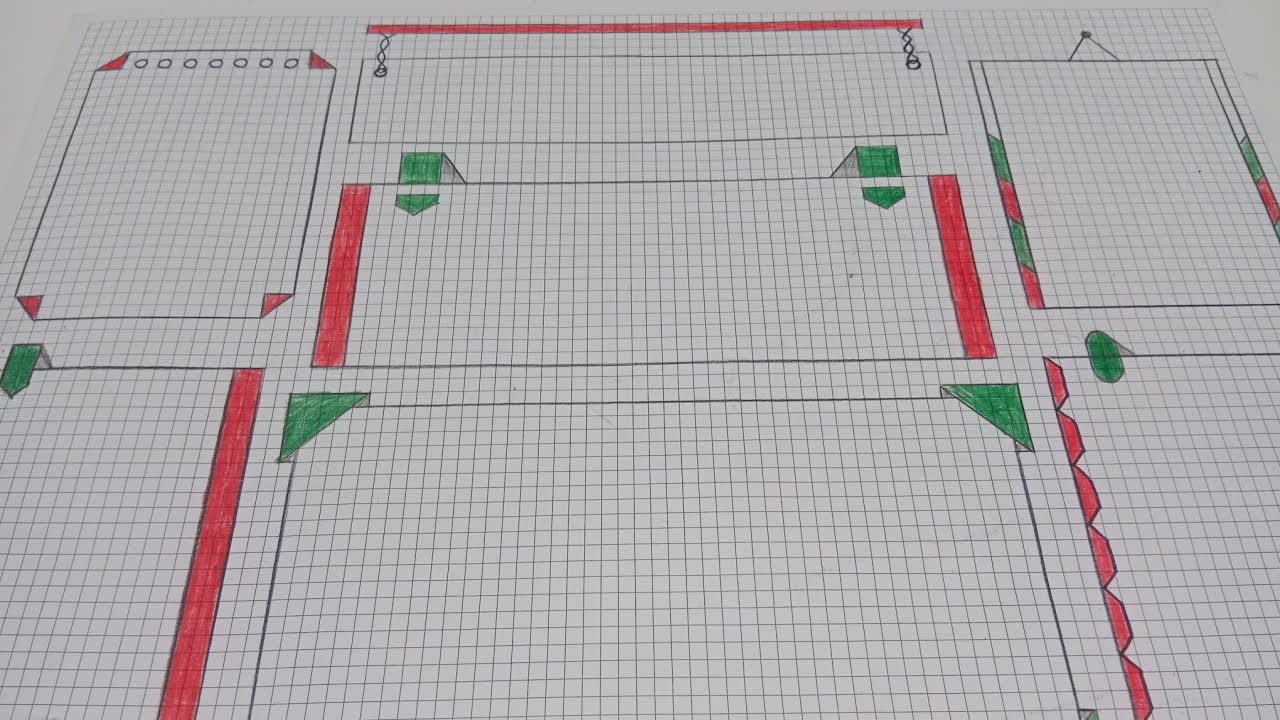 مجلة حائطية مدرسية/ مجلة حائطية في ورق مقوى كبير/مجلة حائطية💚❤️/ تزيين ورقة البحث