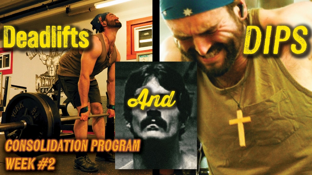 Deadlifts and Dips - Mike Mentzer Style